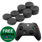 Силіконові накладки для джойстика Xbox Series S|X / Xbox One / Elite Controller 8 шт чорні