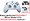 Корпус джойстика Xbox Series S (Білий) (Model 1914) (Повний комплект) (Оригінал)