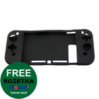 Силіконовий чохол для ігрової приставки Nintendo Switch чорний