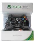 Джойстик - геймпад Xbox 360 Controller бездротовий (Оригінал) (Чорний)