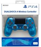 Джойстик PS4 V2 Dualshock 4 Controller Blue Crystal (Оригінал)