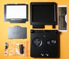 Корпус Game Boy Advance SP (Premium) (Чорний)