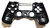 Корпус джойстика PS4 Dualshock 4 JDM-011 (Чорний) Преміум