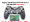 Корпус джойстика PS4 Dualshock 4 JDM-050/055 (Чорний) (оригінал)