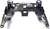 Корпус джойстика PS4 Dualshock 4 JDM-050/055 (Чорний) (з кнопками) (оригінал)