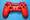 Корпус джойстика PS4 Dualshock 4 JDM-040 (Червоний) (Преміум)
