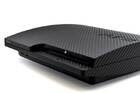 PS3 Slim вінілова наклейка Carbon (black) Premium