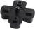 PS4 Металева хрестовина Dualshock 4 (Чорна)