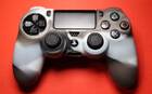 PS4 силіконовий чохол для джойстика (Камуфляж)(Grey-brown)