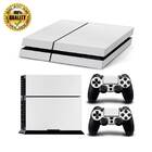 PS4 вінілова наклейка Carbon (white) Premium