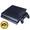 PS4 вінілова наклейка Carbon (black) Premium