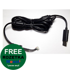 Кабель дротового джойстика Xbox 360 4 Pin (Чорний)