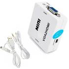 Перехідник VGA в HDMI + аудіо вихід