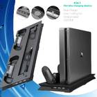 Вертикальна підставка PS4 Slim з кулером та USB (KJH)