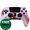 Силіконовий чохол для геймпада PS5 Dualsense Edge (white-red)