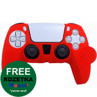 Силіконовий чохол для джойстика PS5 Dualsense червоний