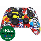 Силіконовий чохол для джойстика Xbox Series S/X графіті Sticker Bomb