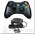 Джойстик - геймпад Xbox 360 Controller бездротовий + ресивер для ПК (Оригінал) (Чорний)