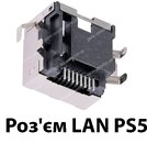 Роз'єм LAN PS5 порт Ethernet RJ45 (8 Pin)