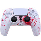 Силіконовий чохол для джойстика PS5 Dualsense (white-red)
