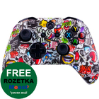Силіконовий чохол для джойстика Xbox Series S/X графіті Welter