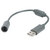 XBOX 360 USB перехідник для провідного джойстика сірий
