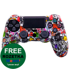 PS4 силіконовий чохол для джойстика Dualshock 4 графіті