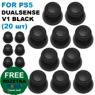 Стіки грибки для Dualsens геймпаду PS5 V1 Black (комплект 20 шт)