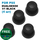 Стіки грибки для Dualsens геймпаду PS5 V1 Black (комплект 4 шт)