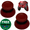 Стики для геймпада Xbox Series / Xbox One бордові (Original) 2 шт